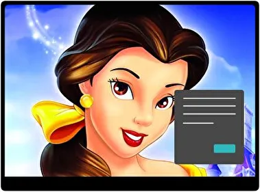 Princesa Oscuro tema para Windows 11