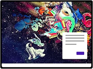 Psicodélico tema para Windows 11