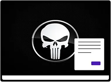 Castigador tema para Windows 11