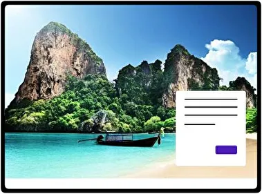 Playa Railay Tailandia tema para Windows 11