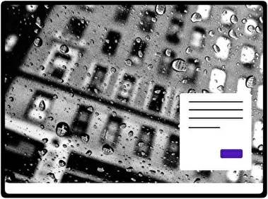 Gotas de Lluvia tema para Windows 11