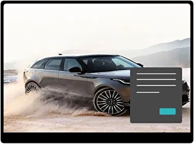 Range Rover Oscuro tema para Windows 11