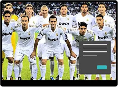 Real Madrid CF Ciemny motyw dla Windows 10 i 11