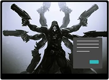 Segador Oscuro tema para Windows 11