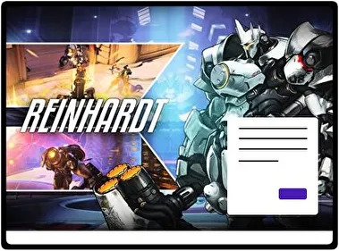 Reinhardt tema para Windows 11