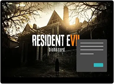 Resident Evil 7 Biohazard Oscuro tema para Windows 11