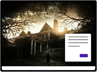 Resident Evil 7 Biohazard tema para Windows 11