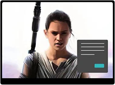 Rey Star Wars Escuro tema para Windows 10 e 11