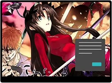 Rin Tohsaka Ciemny motyw dla Windows 10 i 11