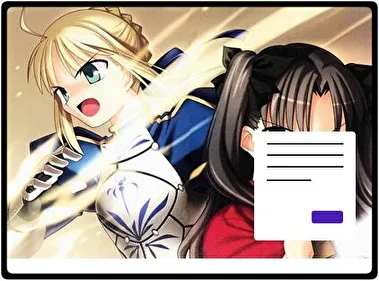 Rin Tohsaka tema para Windows 11
