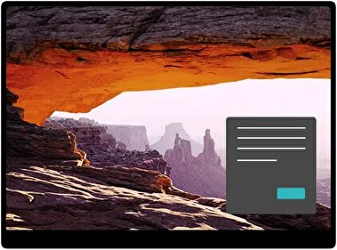 Roca Oscuro tema para Windows 11