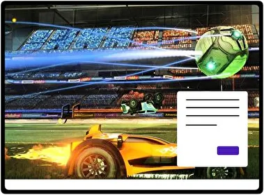 Rocket League tema para Windows 11