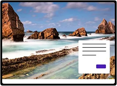 Rocas tema para Windows 11