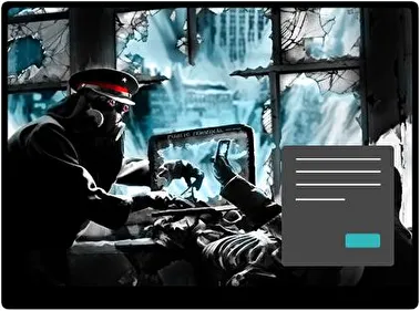 Apocalípticamente Romántico Oscuro tema para Windows 11