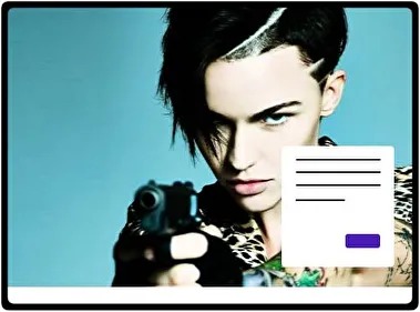 Ruby Rose tema para Windows 11