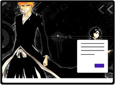 Rukia Kuchiki thema voor Windows 11
