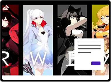Rwby tema para Windows 11