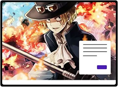 Sabo One Piece tema para Windows 11