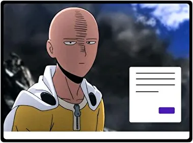 Saitama tema para Windows 11