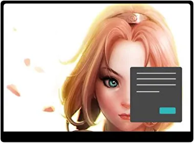 Sakura Haruna Ciemny motyw dla Windows 10 i 11