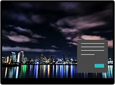 San Diego Ciemny motyw dla Windows 10 i 11