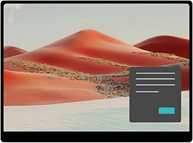 Wydmy Ciemny motyw dla Windows 10 i 11