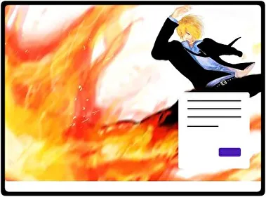Sanji One Piece tema para Windows 11