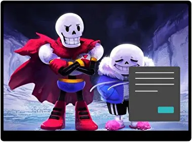 Sans Oscuro tema para Windows 11