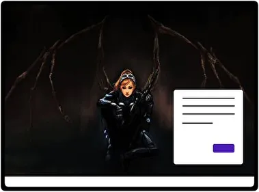 Sarah Kerrigan tema para Windows 11