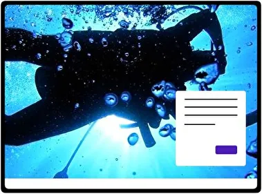 Buceo tema para Windows 11