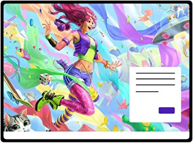 Серафіна Лол тема для Windows 11