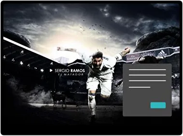 Sergio Ramos Ciemny motyw dla Windows 10 i 11