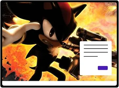 Sombra Erizo tema para Windows 11