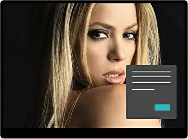 Shakira1 Ciemny motyw dla Windows 10 i 11