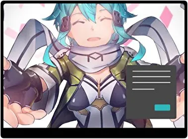 Sinon Oscuro tema para Windows 11