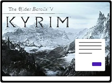 Skyrim tema para Windows 11
