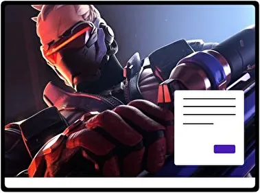 Soldado 76 tema para Windows 11