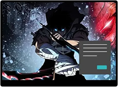 Solo Leveling Ciemny motyw dla Windows 10 i 11