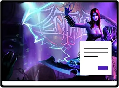 Sona Lol tema para Windows 11