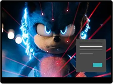 Sonic The Hedgehog Oscuro tema para Windows 11