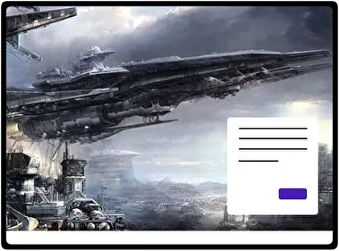 Naves espaciales tema para Windows 11