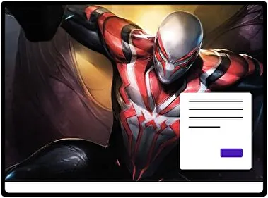 Spider Man 2099 tema para Windows 11