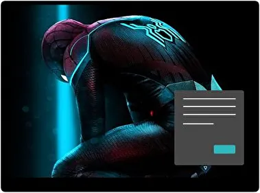 Homem-Aranha: Longe de Casa Escuro tema para Windows 10 e 11
