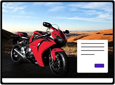 Motocykl Sportowy motyw dla Windows 10 i 11