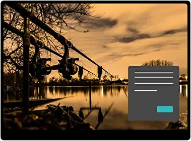 Pescando en Primavera Oscuro tema para Windows 11