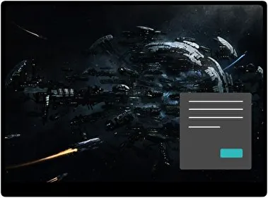 Star Citizen Escuro tema para Windows 10 e 11