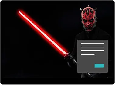 Star Wars Battlefront Oscuro tema para Windows 11