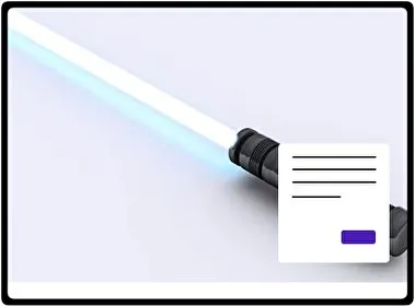 Sable de Luz de Star Wars tema para Windows 11