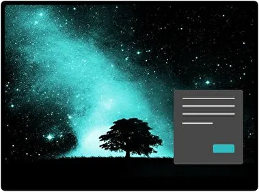 Gwiaździsta Noc Ciemny motyw dla Windows 10 i 11