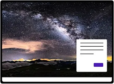 Cielo Estrellado 2 tema para Windows 11